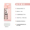 The new 24-piece short nail pink graffiti wearable nail is a bestseller both at home and abroad, featuring a high-end look Item Picture